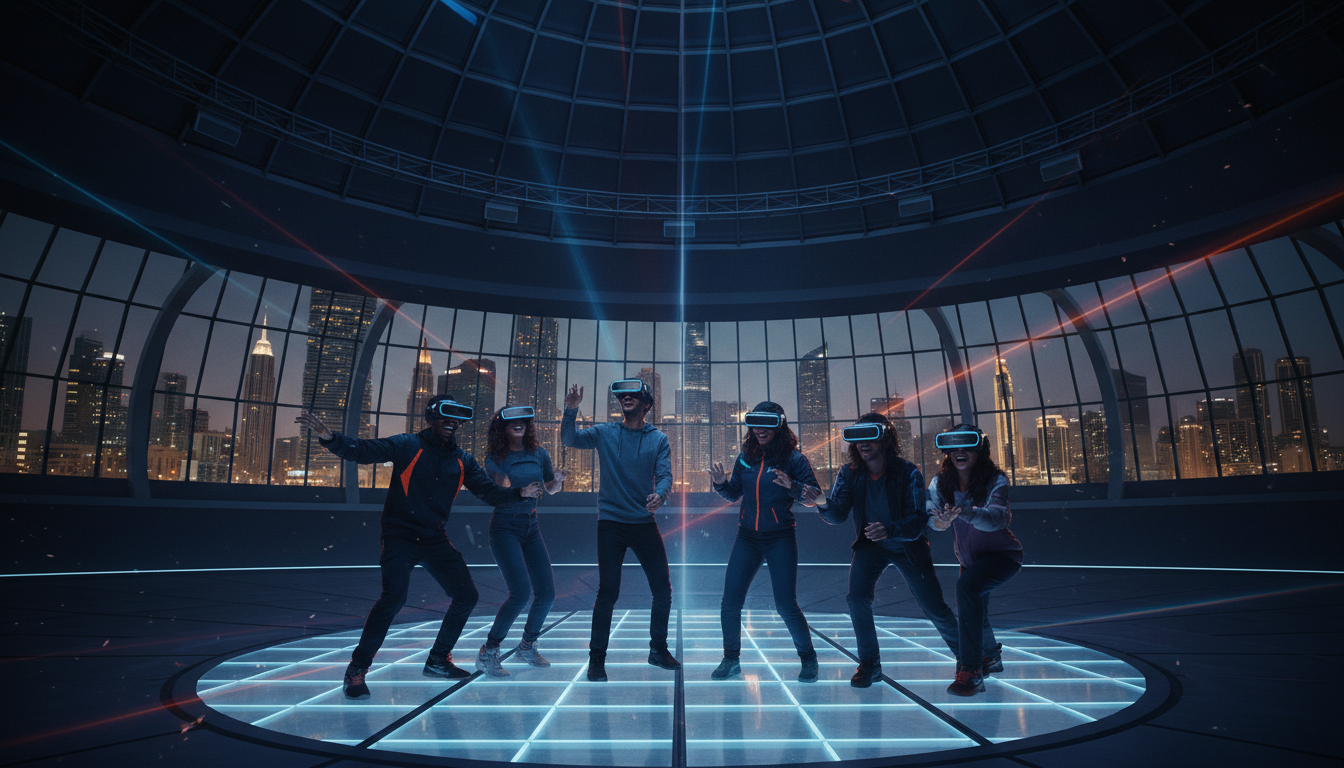 4d vr experience dubai – VR experience at VR Point Dubai, Al Quoz